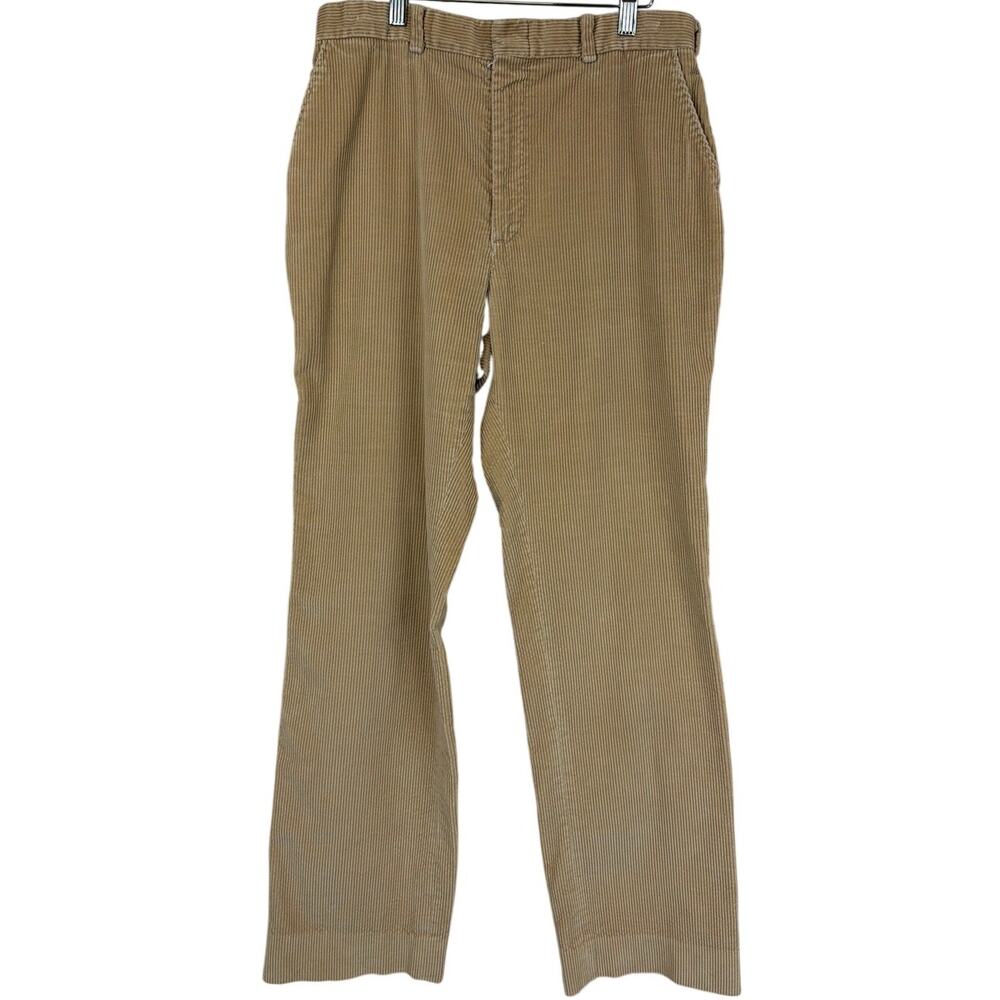 Vintage Woolrich Woman Tan Corduroy Two-Pocket Pants SZ Med